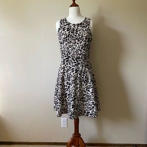 **SOLD** Leopard print dress - L - like new